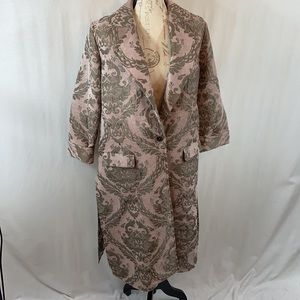 Leith Longline Jacquard Jacket
